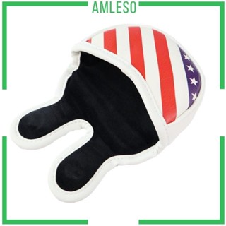 [Amleso] Cute Mallet Headcover Shaft Putter Head Cover Prote…