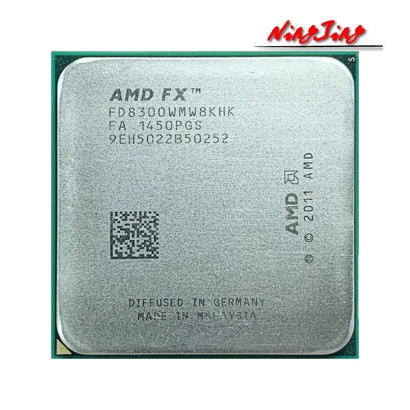 ซ็อกเก็ตโปรเซสเซอร์ AMD FX-8300 FX 8300 FX8300 3.3 GHz 8M AM3+ CPU 95W FX-8300