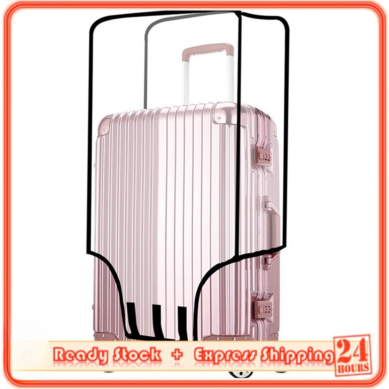 (18 นิ้ว -30 นิ้ว) MILANDO กระเป๋าเดินทาง กันน้ํา กระเป๋าเดินทาง PVC ใส Bagasi (แบบที่ 1)