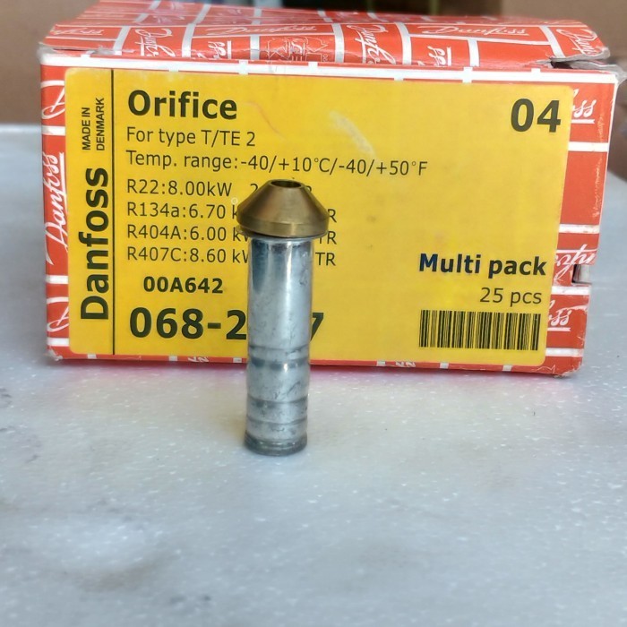 Oriice ยี่ห้อ Danfoss O4 สําหรับ type T/Te 2
