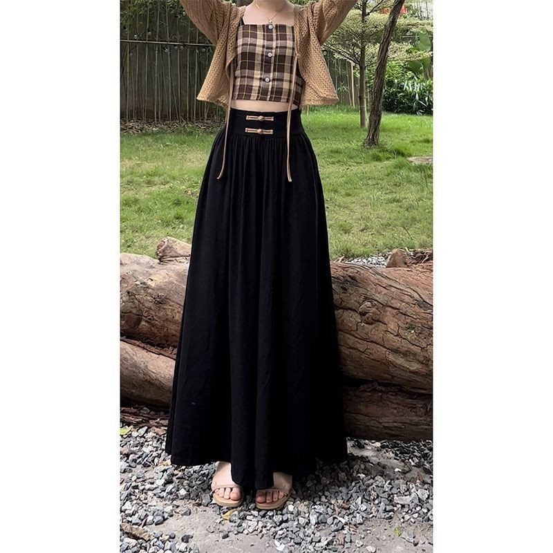 กางเกงขากว้างลําลอง ทรงหลวม แบบบาง แต่งหัวเข็มขัด สไตล์จีน แฟชั่นฤดูร้อน - รูปที่ 4