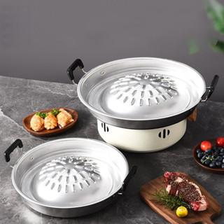 KOALA กระทะอลูมิเนียม BBQ Pan ขนาด 30 ซม. / 35 ซม. หมูกระทะเ…