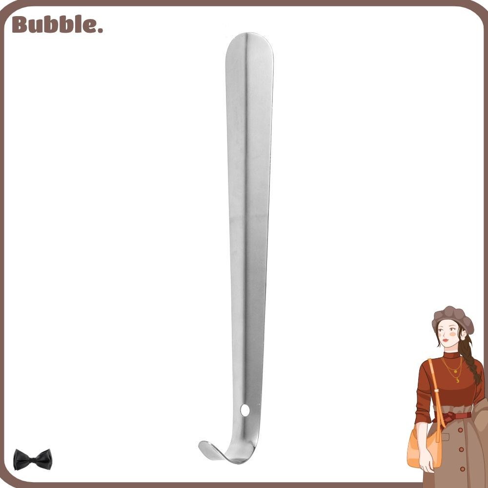 Bubble แตรรองเท้า ด้ามจับยาว สเตนเลส ไม่งอ สะดวก