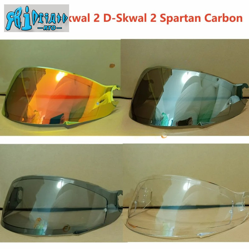 ที่บังแดดหมวกกันน็อค สําหรับ SHARK Skwal 2 D-Skwal 2 Spartan เลนส์คาร์บอน กระจกบังลม กระจก แว่นตา อุปกรณ์เสริมรถจักรยานยนต์