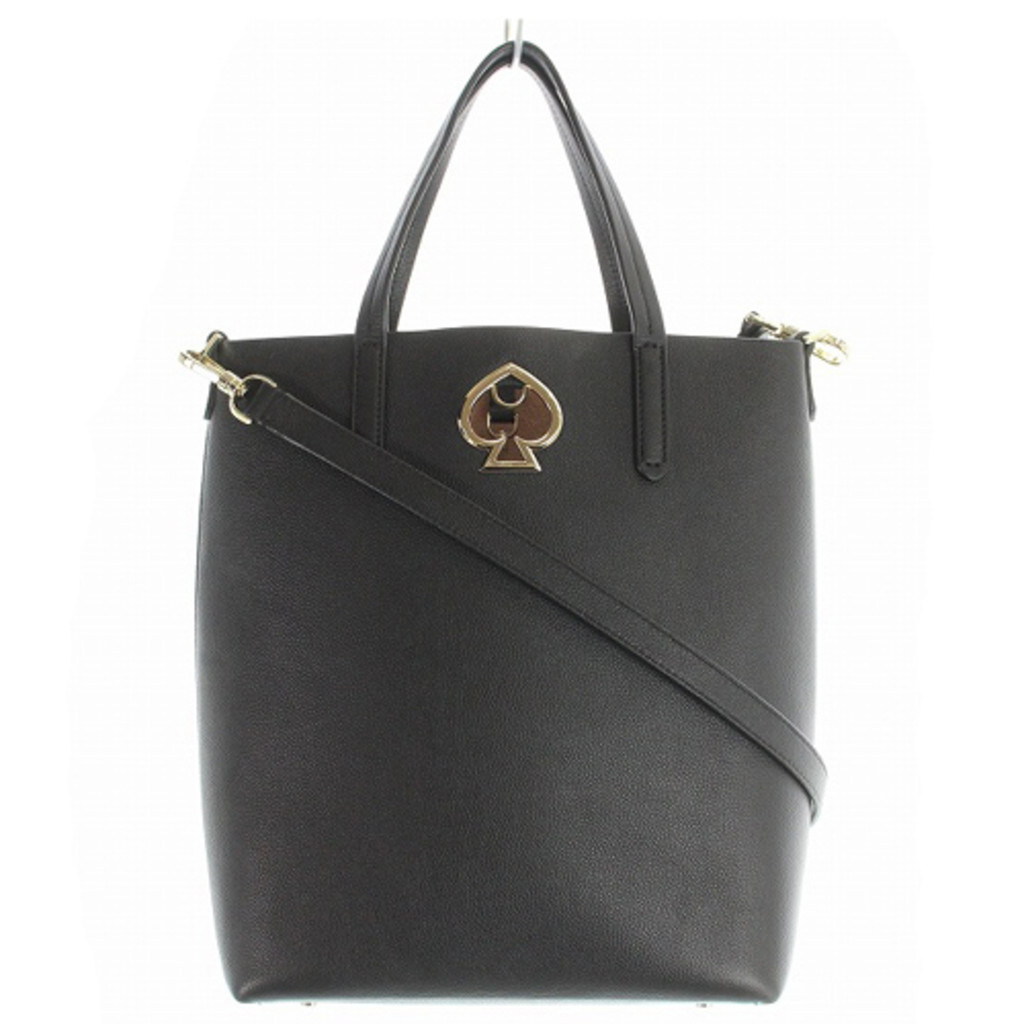 Kate Spade Suzy Tote Bag Shoulder Bag 2 Way Leather Black Direct from Japan Secondhand