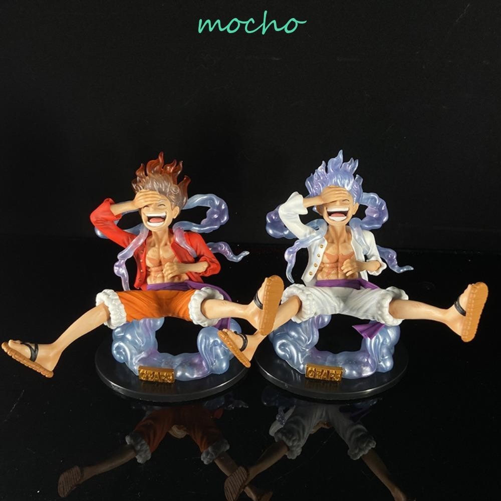 Mocho โมเดลฟิกเกอร์ PVC รูปปั้น ลูฟี่เกียร์ 5 อะนิเมะ Luffy Gear 5 Luffy Gear 5 Sun God Luffy Nika 18 ซม. ของเล่นสําหรับเด็ก