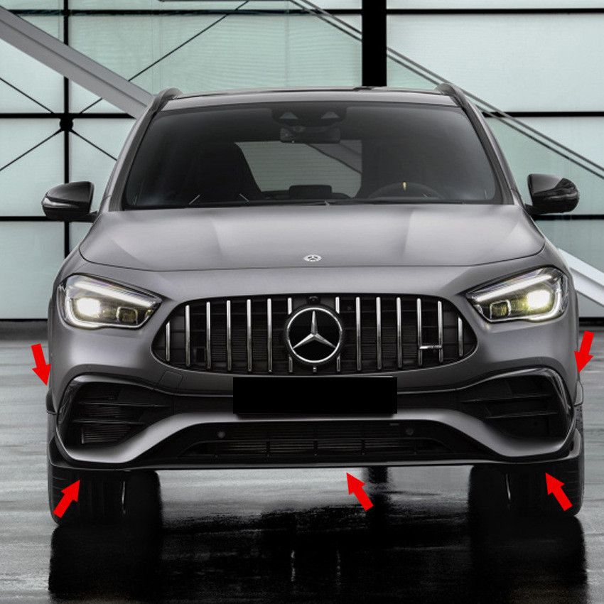 เหมาะสําหรับ Mercedes GLA-Class H247 GLA200 GLA35 GLA45 AMG รุ่นกีฬากันชนหน้า Air มีดการปรับเปลี่ยน
