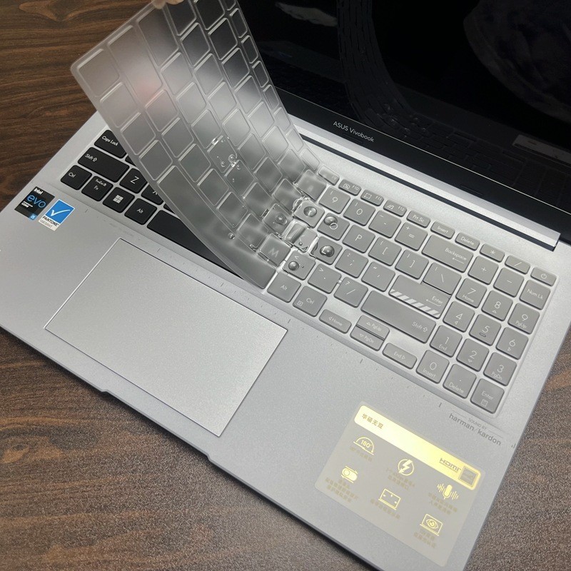 แผ่นซิลิโคนครอบคีย์บอร์ดแล็ปท็อป 16 นิ้ว สําหรับ ASUS Vivobook 16x M1603Q X1605 M1605Y N7601 Vivobook 15 M1503Q M1502 X1502ZA X1502Z A1502 K3502Z