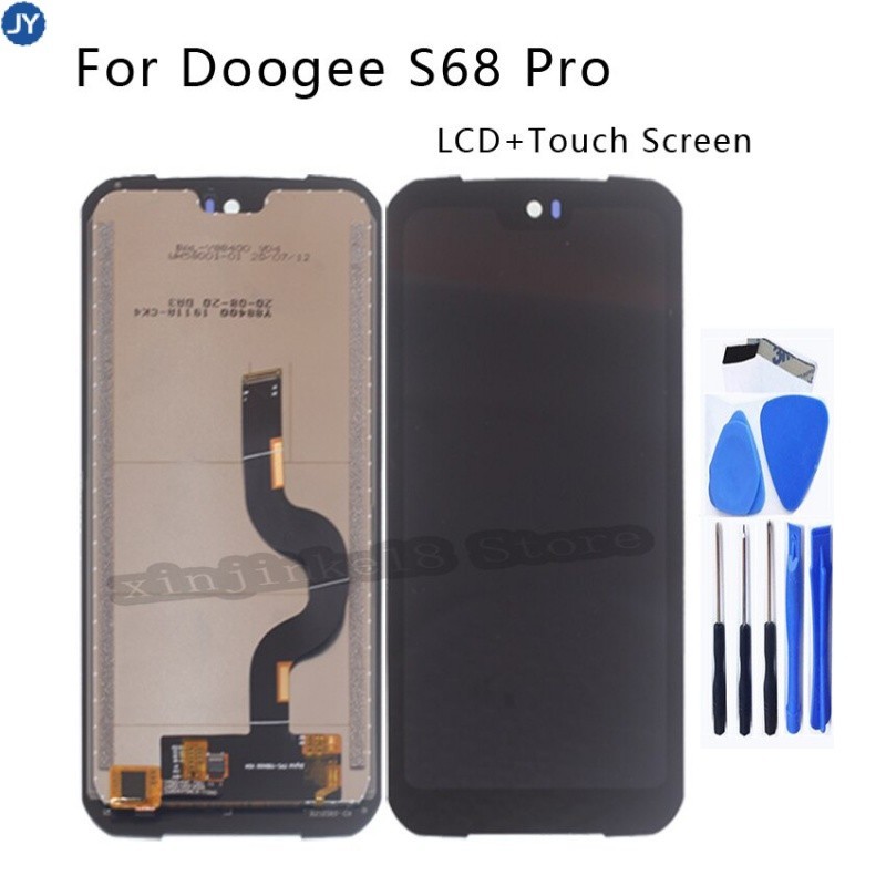 【พร้อมส่ง】อะไหล่หน้าจอสัมผัสดิจิทัล Lcd สําหรับ Doogee S68 Pro Doogee S68 Pro