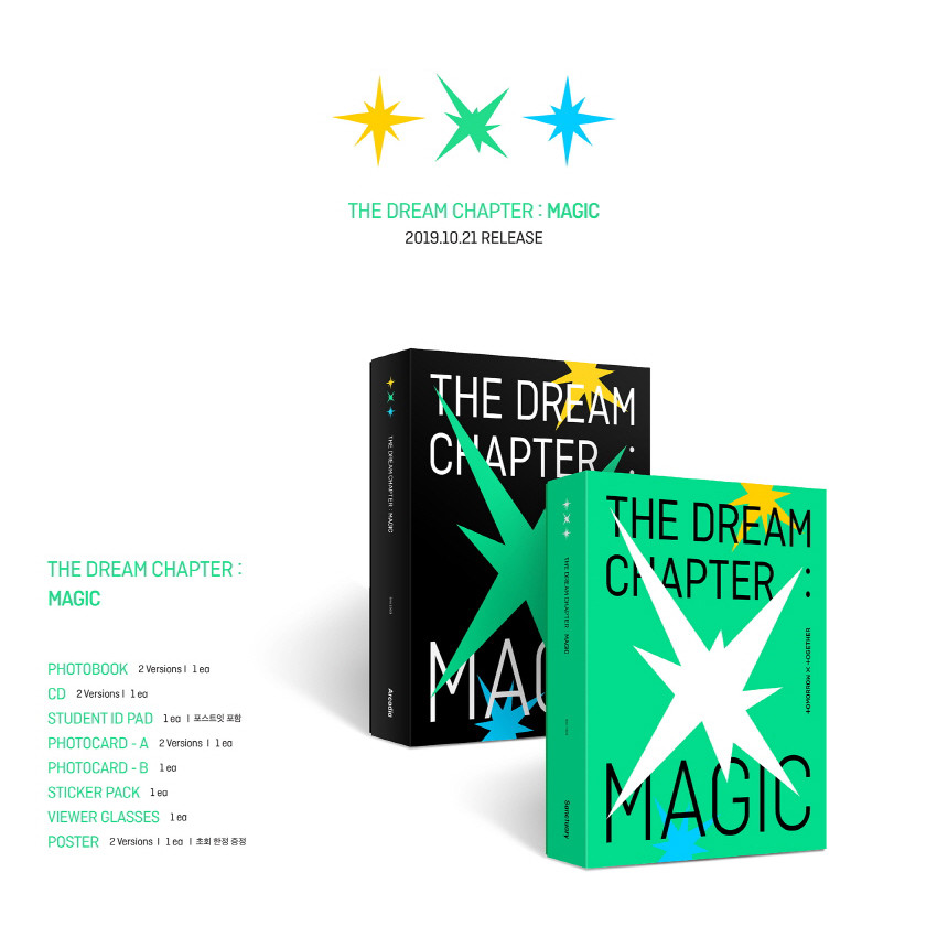 TXT(TOMORROW X TOGETHER) - The Dream Chapter : MAGIC (Mini Album)