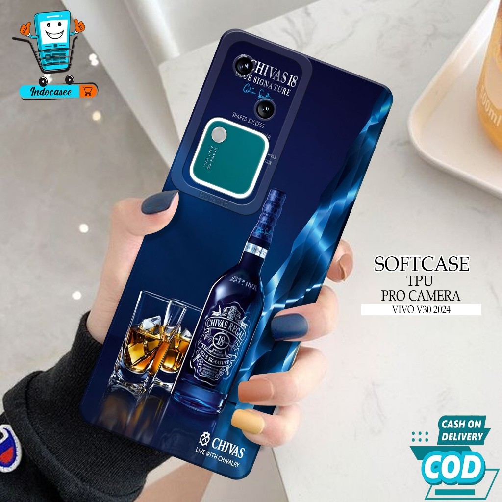 เคส VIVO V30 2024 ล่าสุด - เคส VIVO V30 2024 Softcase - เคสแฟชั่น - เคส VIVO V30 2024 - เคส Pro Came