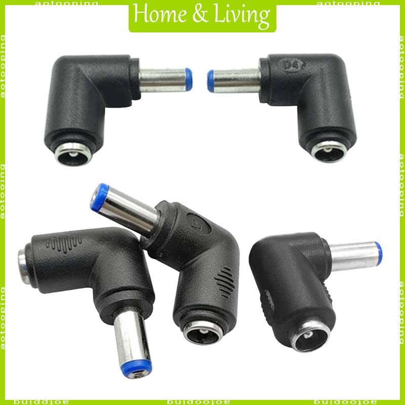 Aotoo สําหรับ DC อะแดปเตอร์ 5V แจ็ค 5 5x2 1 มม.ชาย 90 องศามุม DC5 5x2 1 มม. Femal