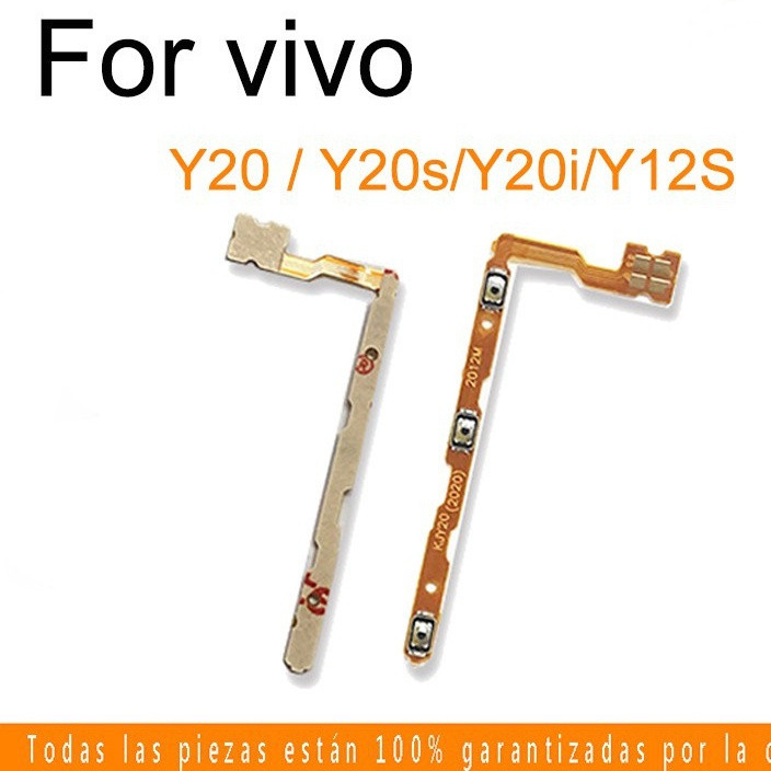 ใหม่สําหรับ VIVO Y20 / Y20s / Y20i / Y12S เปิด/ปิดปุ่มสวิทช์ด้านข้าง Key Volume Up Down Flex Cable