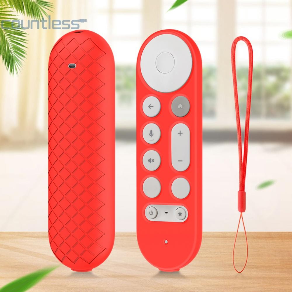 ฝาครอบป้องกัน เคสรีโมทซิลิโคนรีโมทสําหรับ Google TV Streamer 4K [ไร้เคาน์เตอร์]