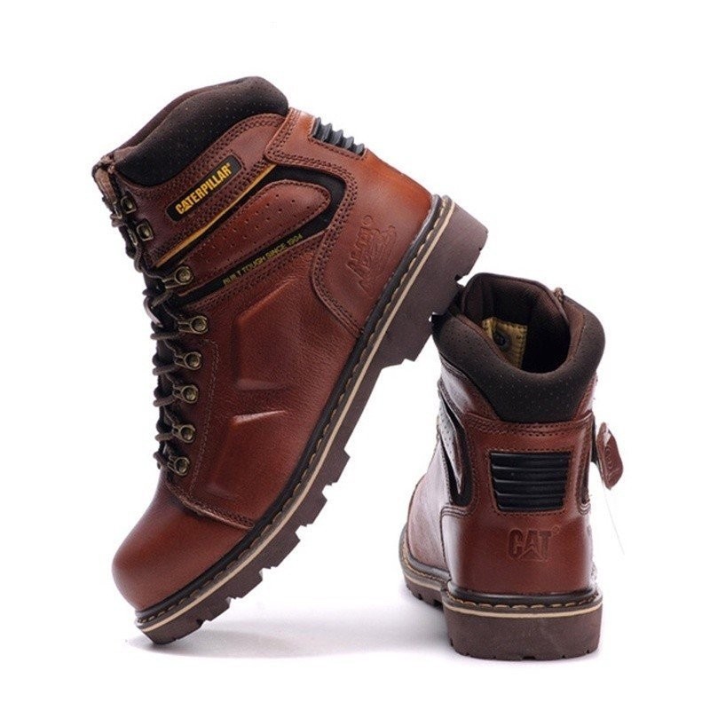 รองเท้าเซฟตี้ Caterpillar STEEL TOE SAFETY สำหรับผู้ชาย 2 สไตล์ ขนาด 39-47 hdap BLQE