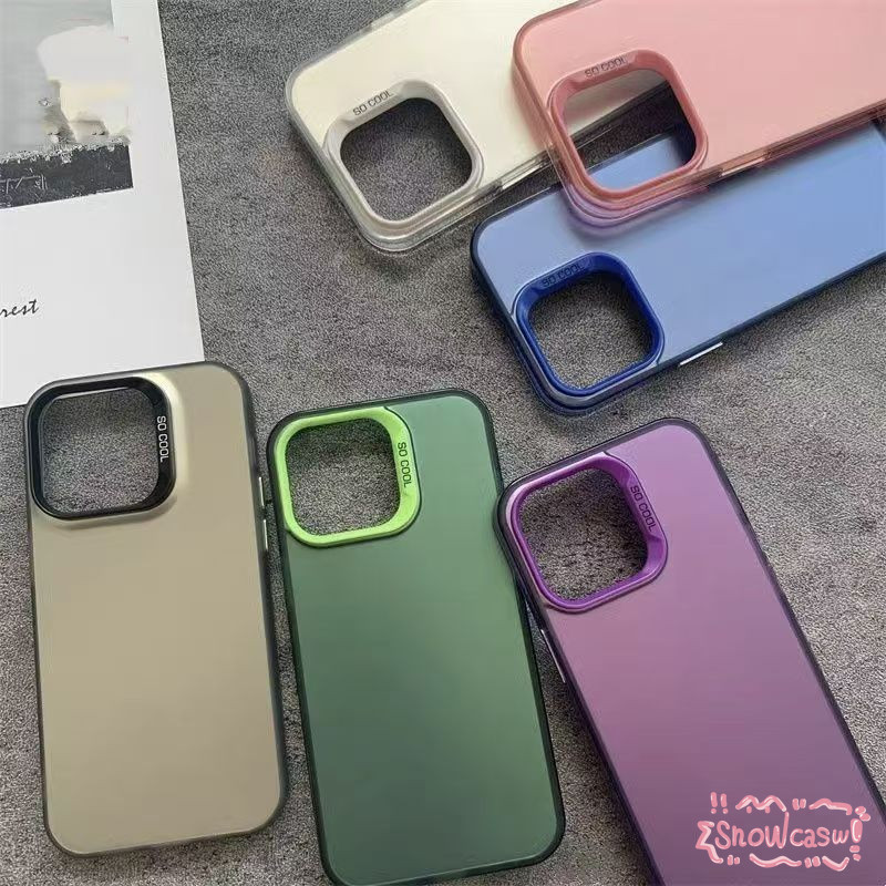 เคส Realme C35 C67 C53 C51 C55 Note 50 C25 C51s C12 C20 C3 C33 C30 C17 C21 C15 C11 5 เลนส์โลหะชุบสีทึบแบบเรียบง่าย