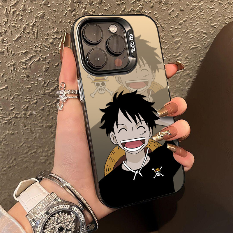 One Piece Luffy ZoroกรณีความงามสําหรับIphone 13 12 11 15 14 Pro Max 6 6s 7 8 14 Plus X XR XS Max 7Pl
