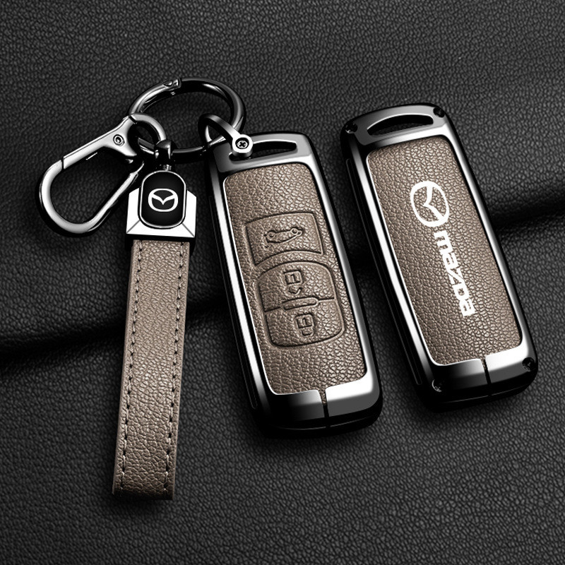 Mazda ฝาครอบกุญแจรถมาสด้ามาสด้า6 ซีเอ็กซ์3 2014 มาสด้า2 2020 2024 CX8 CX30 CX5 2021 2024 2025 มาสด้า 3 2016 2020 2023 เคสกุญแจรถยนต์ เคสกุญแจรีโมทรถยนต์