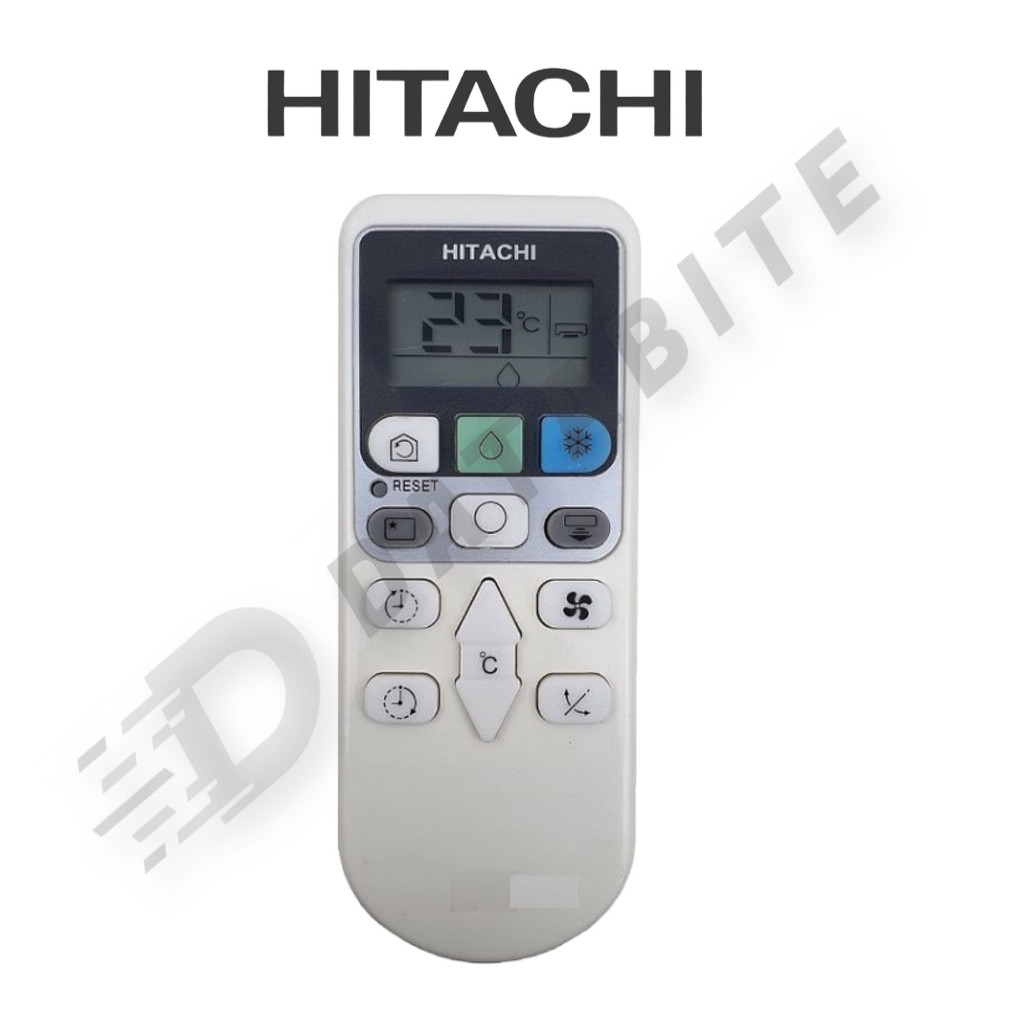 Hitachi Air Cond Remote เครื่องปรับอากาศเปลี่ยนรีโมทคอนโทรล AR-3NA Alat Kawalan Jauh Hitachi Universal Remote