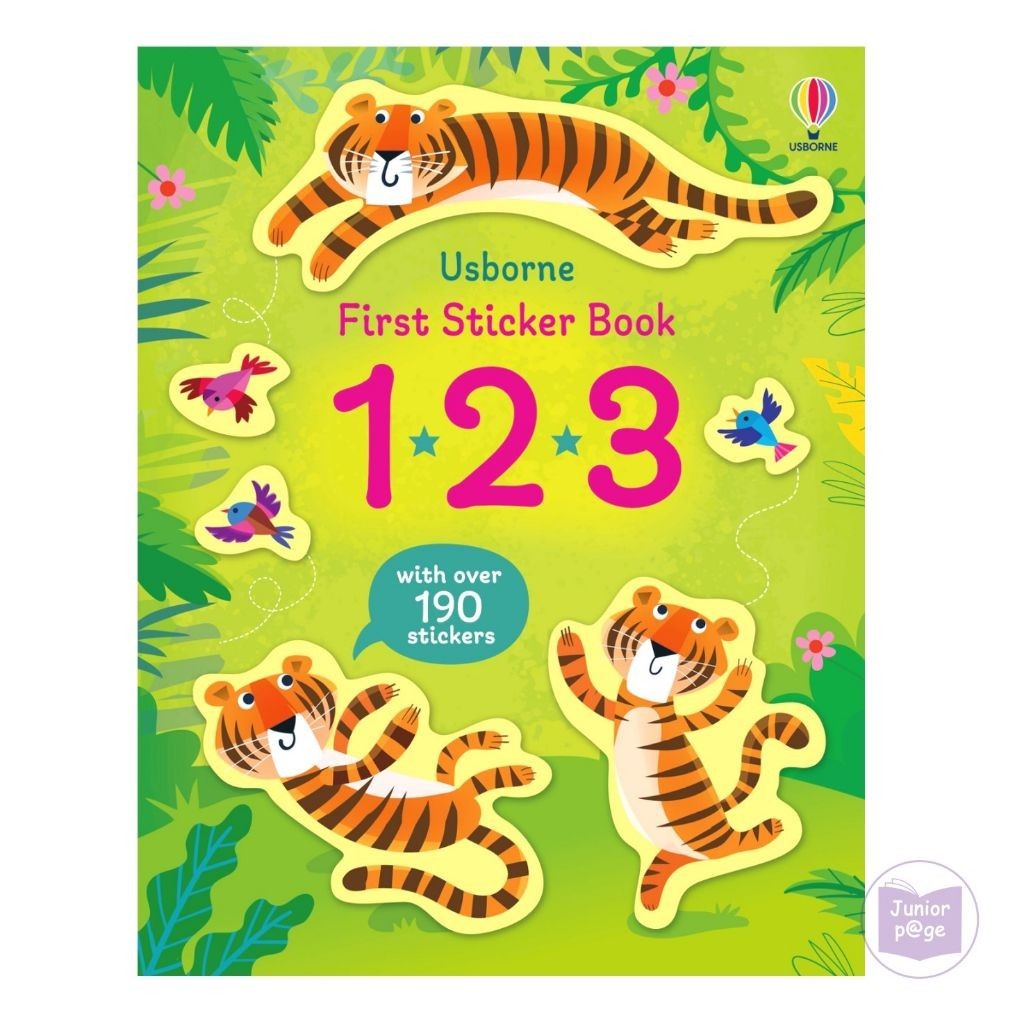 Usborne First Sticker Book 123
