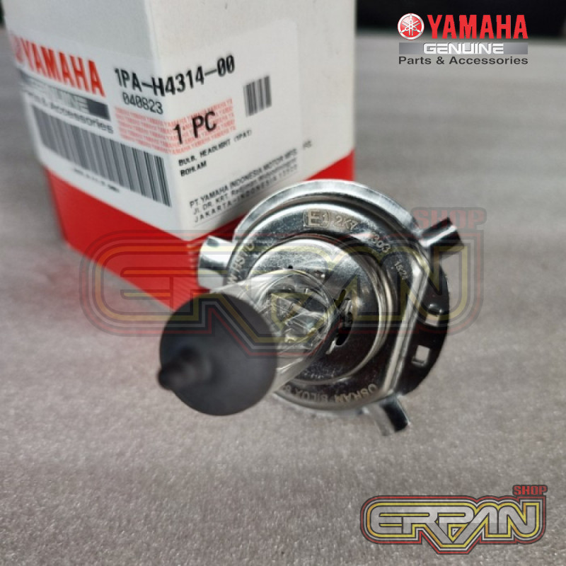 หลอดไฟหน้า Yamaha 1PA-H4314-00 Vixion NVA NVL Byson R15 ของแท้