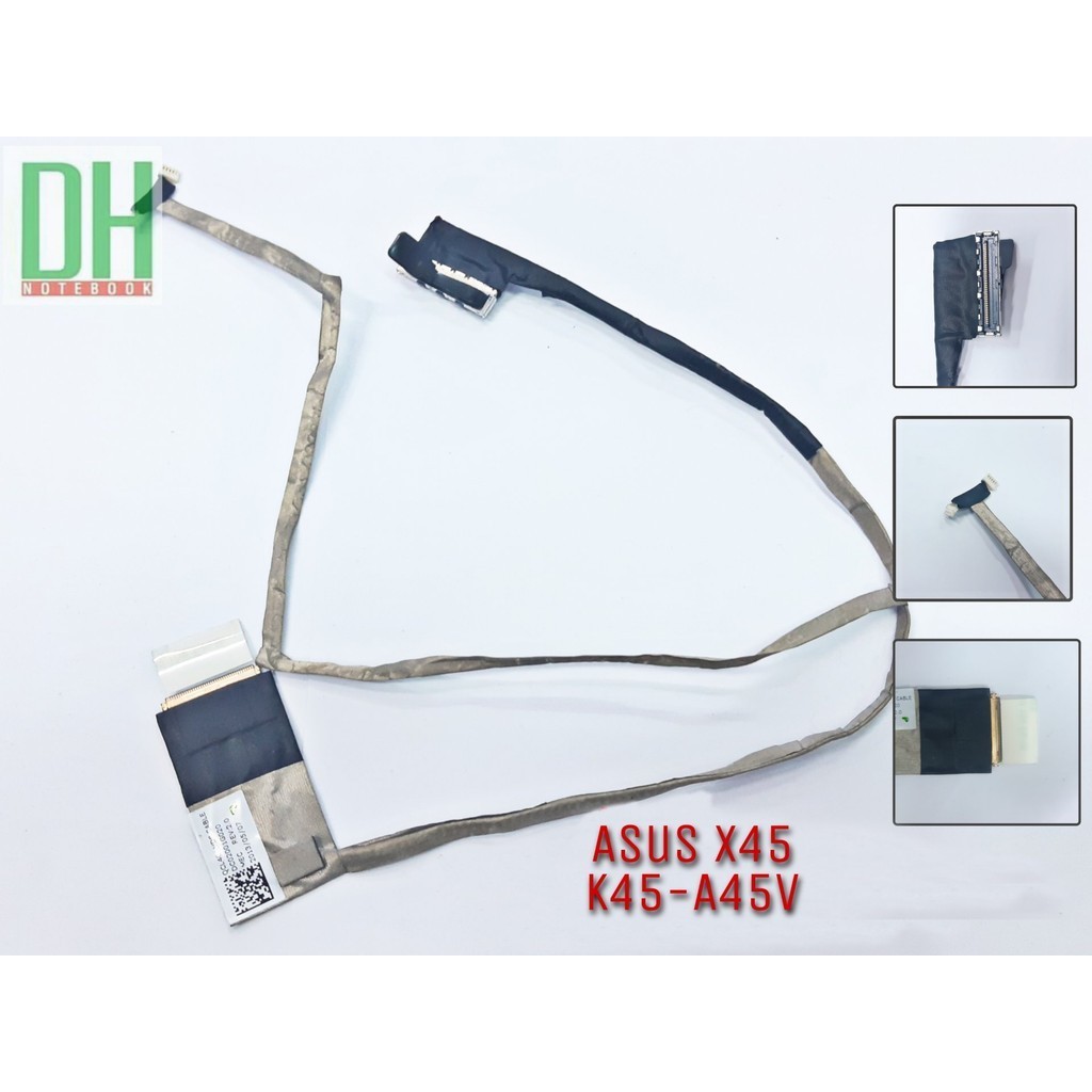 อะไหล่ สายแพรจอ โน๊ตบุ๊ค ASUS K45, A45, A45D, A45V, A85V, K45A, X45 Laptop Video Cable