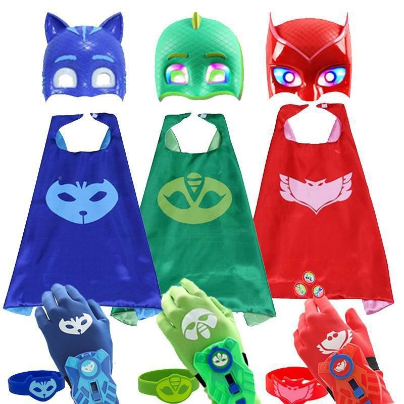หน้ากากคอสเพลย์ PJ Masks Doll Shine Mask เหมาะกับของขวัญวันเกิด สําหรับเด็กผู้ชาย และเด็กผู้หญิง