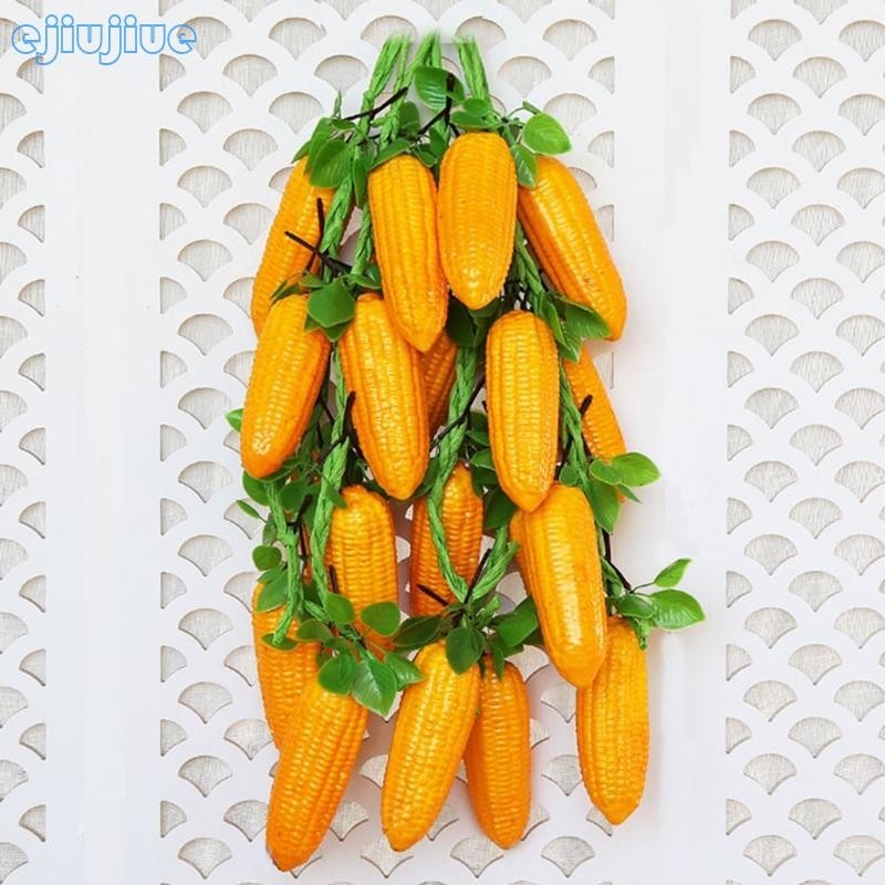 Cc สายข้าวโพด ผัก ผลไม้ปลอม สําหรับตกแต่งร้านอาหาร โรงแรม บ้าน สวน งานแต่งงาน ห้องครัว