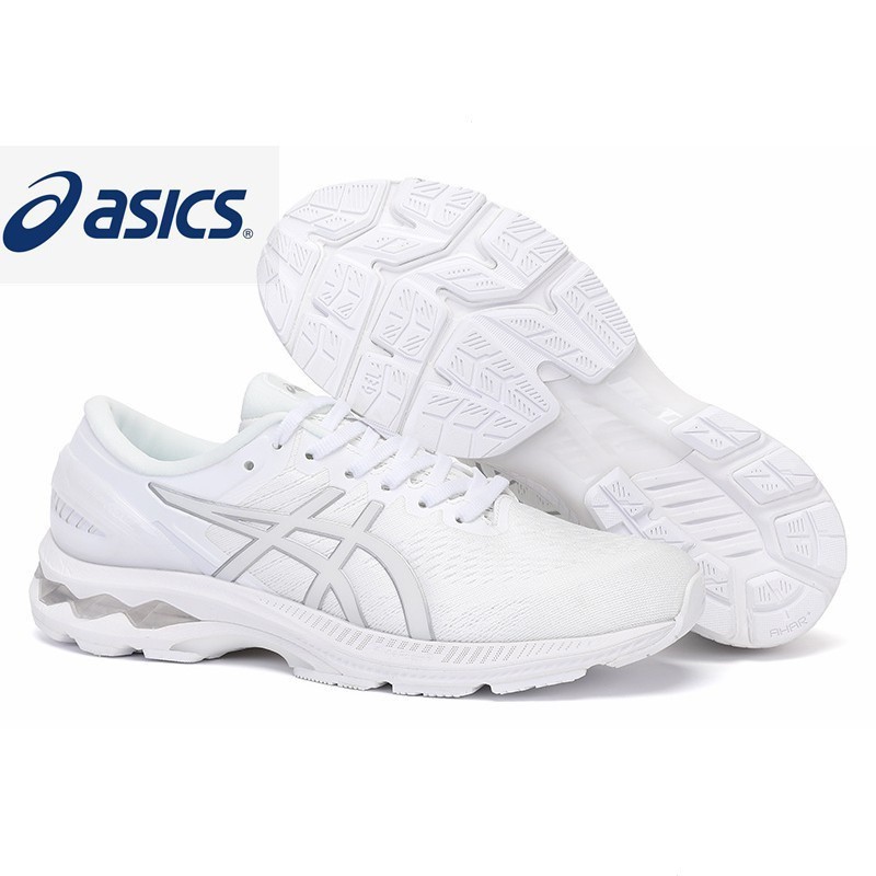 [พร้อมส่ง] Asics K27 รองเท้าวิ่ง ดูดซับแรงกระแทก สีขาว สําหรับผู้ชาย