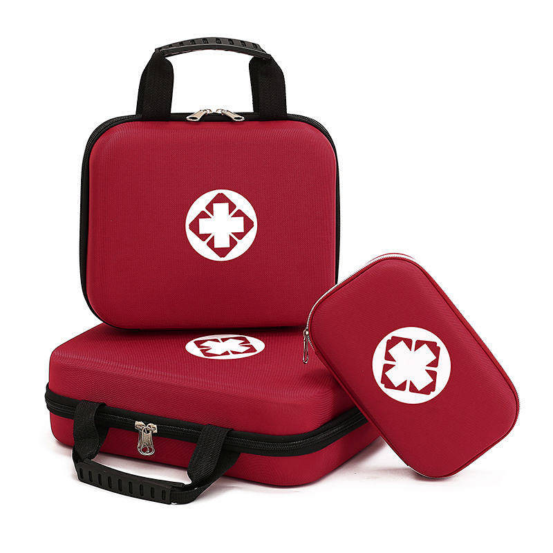 SENSES// Portable Travel Medicine Bag Medical Small Red Envelope Travel Emergency Convenient Medical