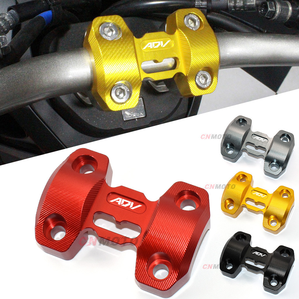 แคลมป์ยกแฮนด์บาร์ อะลูมิเนียม CNC อุปกรณ์เสริม สําหรับ HONDA ADV 150 160 2019-2024 adv150 adv160