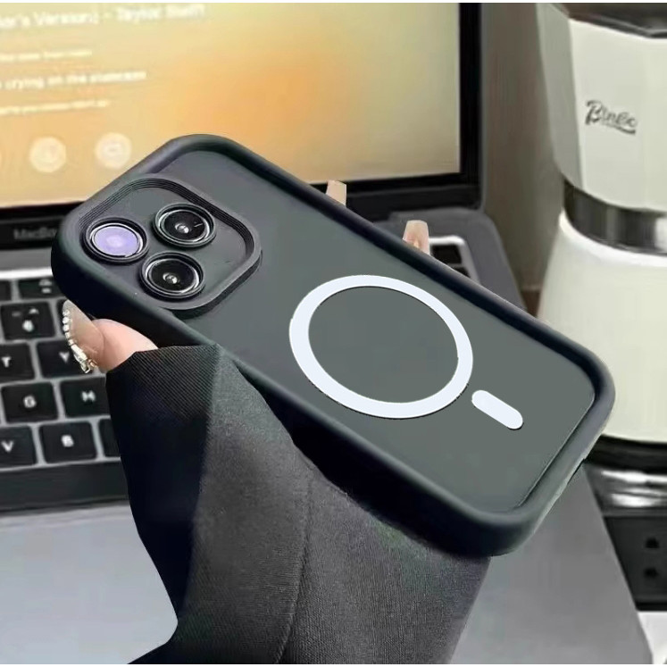 เคสโทรศัพท์มือถือ ซิลิโคน TPU แม่เหล็ก หลากสี คุณภาพสูง สําหรับ Oppo Realme Note 50 Realme C53 RMX3760 Realme Narzo N53