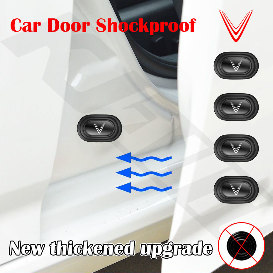 ใหม่ แผ่นดูดซับแรงกระแทกประตูรถยนต์ แบบหนา อุปกรณ์เสริม สําหรับ Vinfast VF 8 VF 9 VF E34 Lux A Fadil President SA VF E34 2024