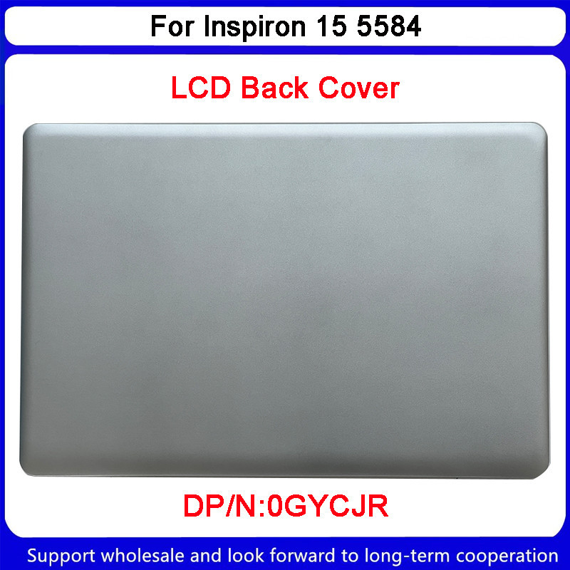 ใหม่ เคสแล็ปท็อป LCD ด้านหลัง สีเงิน สําหรับ Dell Inspiron 15 5584 0GYCJR