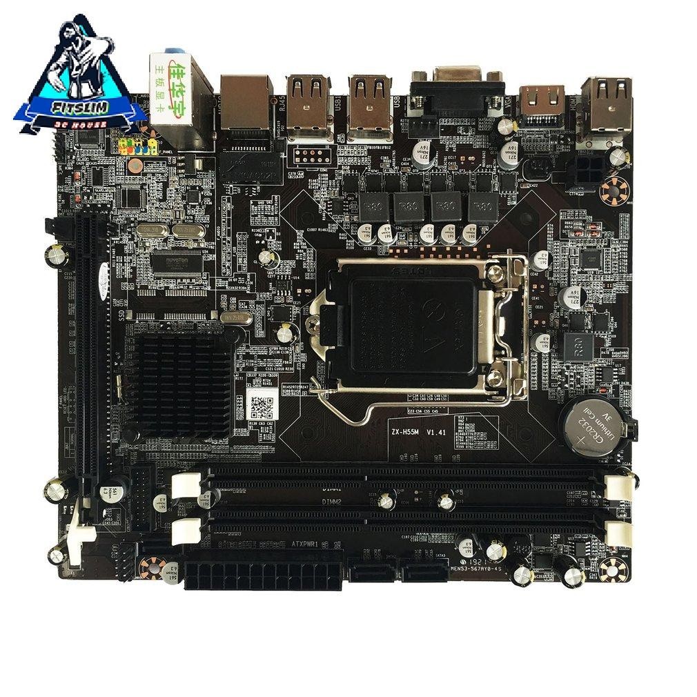 Computer Motherboard For Intel H55 HDMI-compatible LGA 1156 Pin DDR3 Mainboard