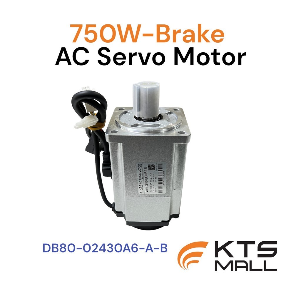 เซอร์โว มอเตอร์ 750W Servo Motor with Brake DB80-02430A6-A-B  C2