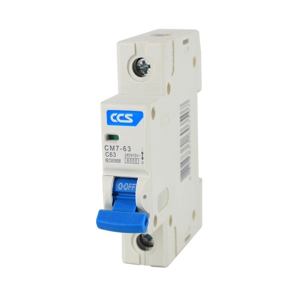มินิ เซอร์กิต เบรกเกอร์ CM7-63 CCS 1P
