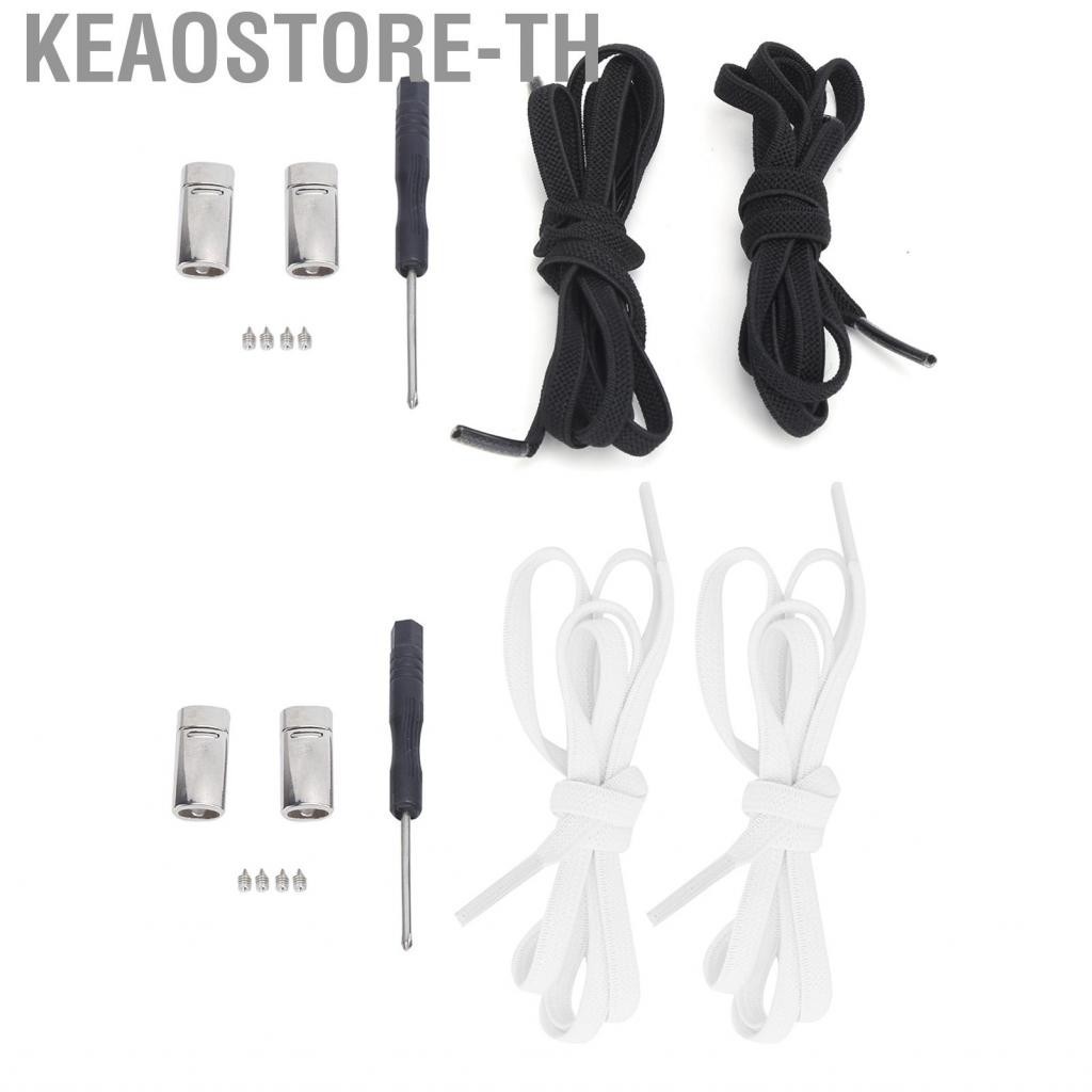 Keaostore-th Shoe Laces  Convenient Flat Elastic Saving Time for Daily Life Running Walking Hiking