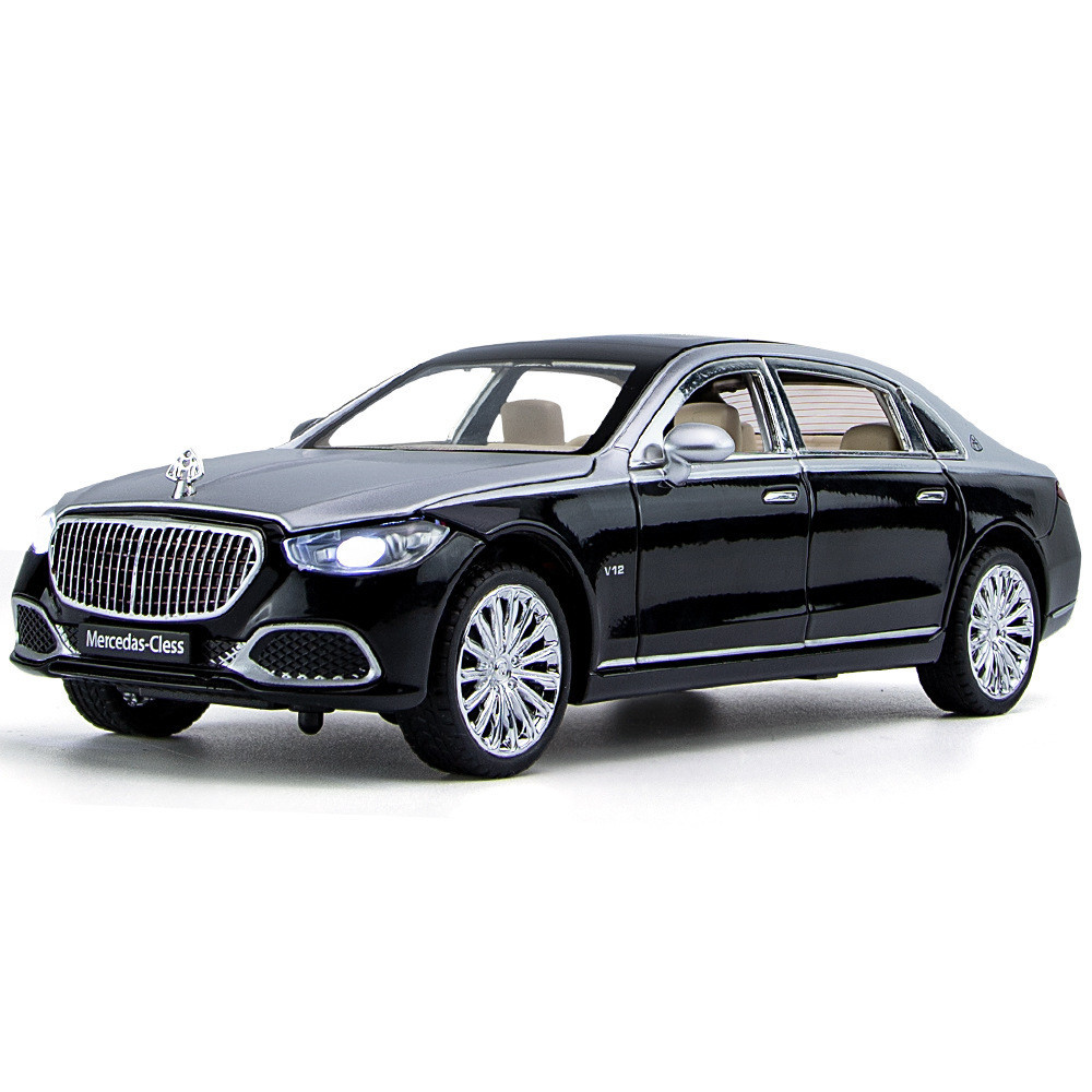 โมเดลรถยนต์ Maybach S680 ขนาด 1:24 ของเล่นสําหรับเด็ก