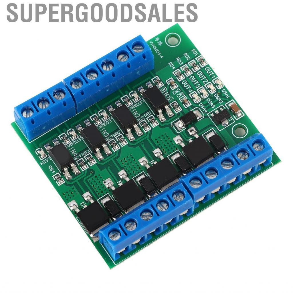 Supergoodsales PWM 4-Channel Mos Fet Module PLC Amplifier Circuit Board Driver HAN