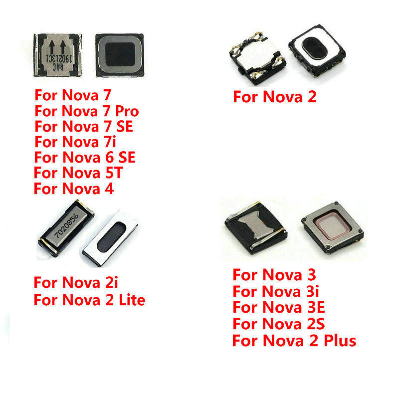 ใหม่ อะไหล่ลําโพงหูฟัง แบบเปลี่ยน สําหรับ Huawei Nova 7i 7 6 SE Pro 5T 4 3i 3e 3 2S 2i 2 Plus Lite
