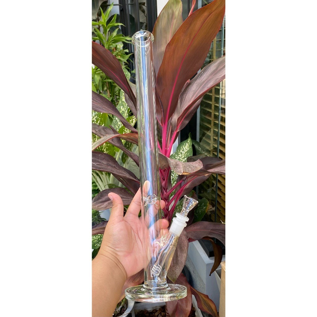 บ้องใส บ้องแก้ว Slim 40-50cm Glass bong