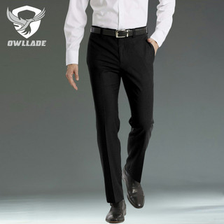 EAGLADE Slacks Casual Golf Pants for Men KU023 in Black