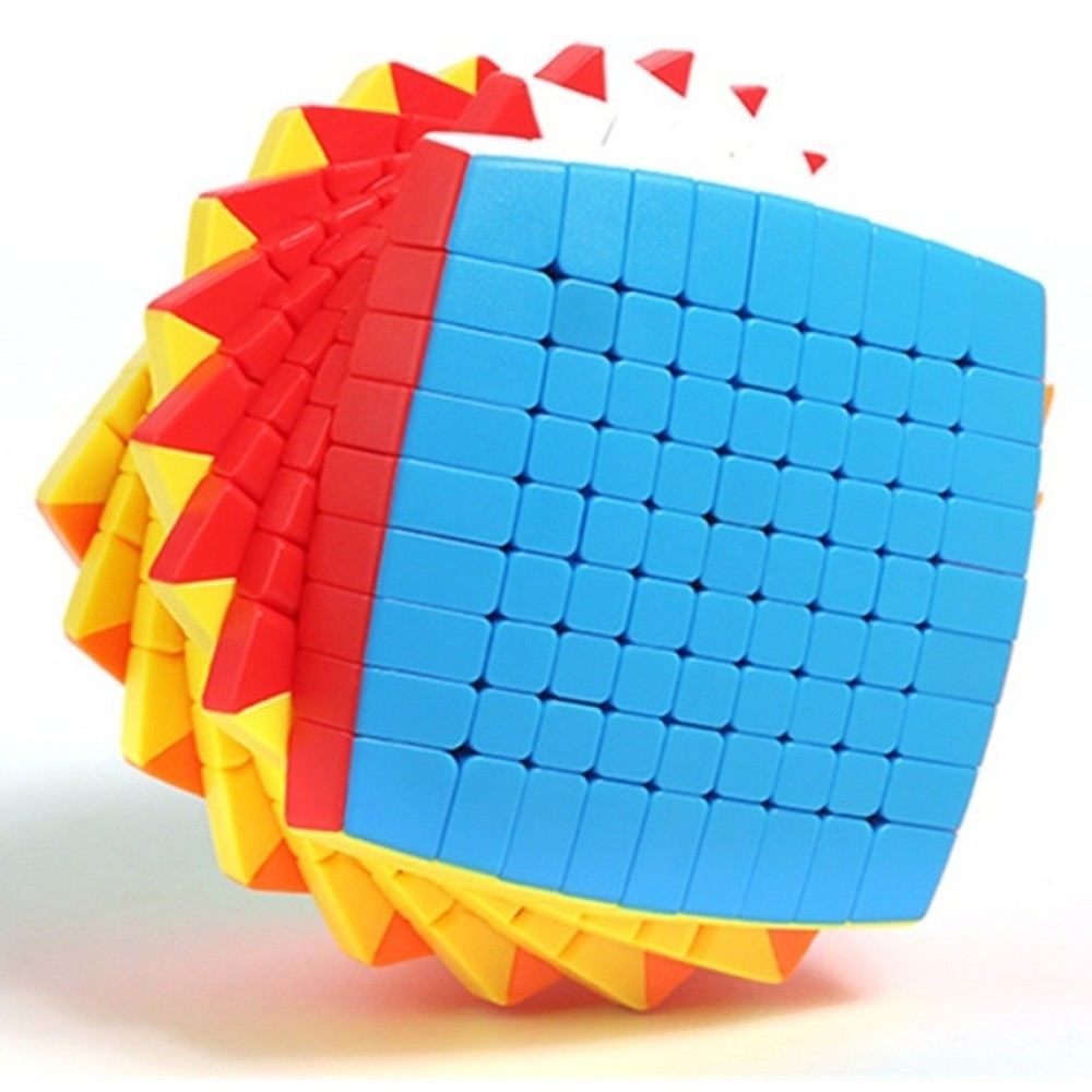 Shengshou 9x9 Speed Cube 9x9x9 Magic Cube Stickerless ปริศนาระดับสูง 80 มม