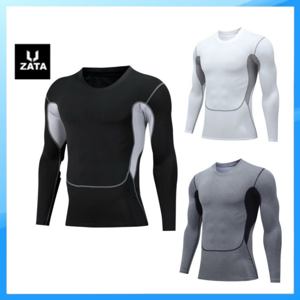 เสื้อระบายความร้อน Procombat เสื้อยิมแขนยาวผู้ชาย ZATA-1029