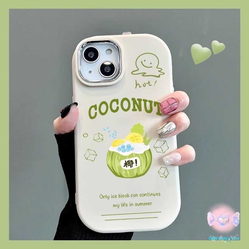 [จัดส่งในพื้นที่] เคสโทรศัพท์โลหะกะลามะพร้าวเข้ากันได้กับ iPhone x XR XS 11 13 15 12 PRO MAX 6 7 8 14 15 PLUS มีหลายสี