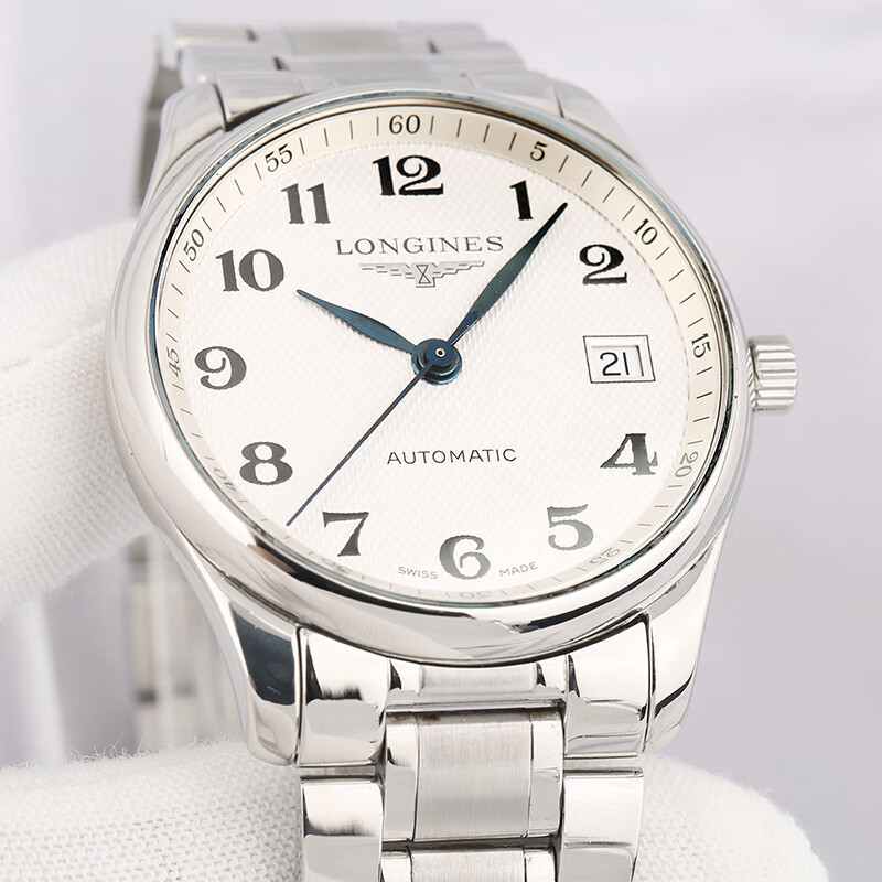Longines LONGINES นาฬิกาข้อมืออัตโนมัติ สีขาว สําหรับผู้ชาย L2.518.4.78.6 36 มม.
