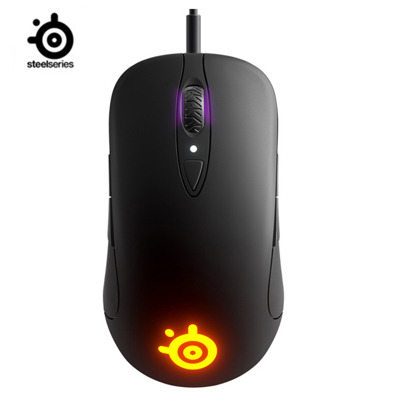 Steelseries Sensei Ten เมาส์สําหรับเล่นเกม 18,000 CPI TrueMove Pro Optical Sensor 8 ปุ่มสวิตช์เชิงกล