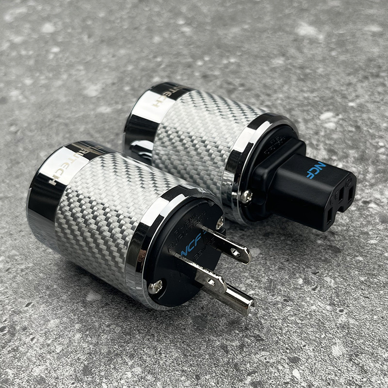 ปลั๊กไฟคาร์บอนไฟเบอร์ NCF FI-50 HIFI มาตรฐานอเมริกา
