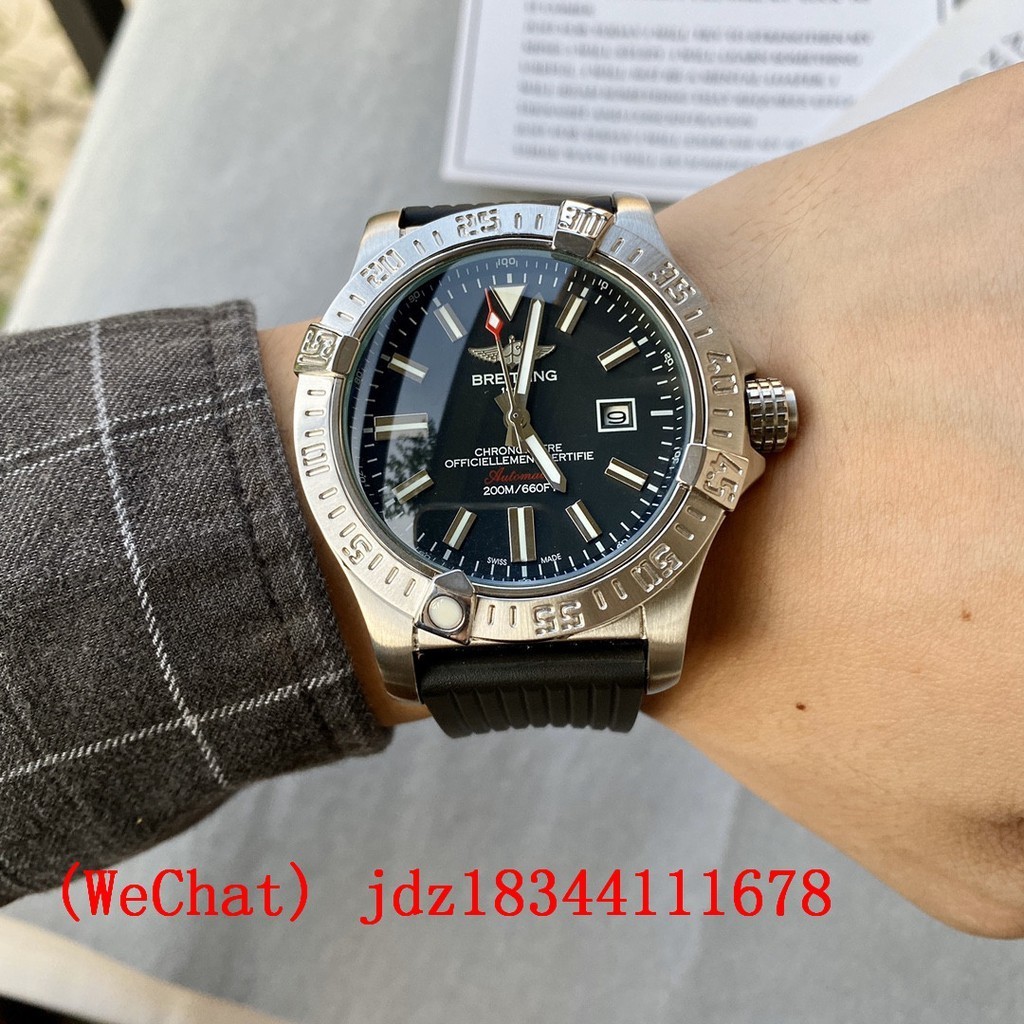 Breitling Avenger Series นาฬิกาข้อมือแฟชั่น สําหรับผู้ชาย ขนาด 44 มม.